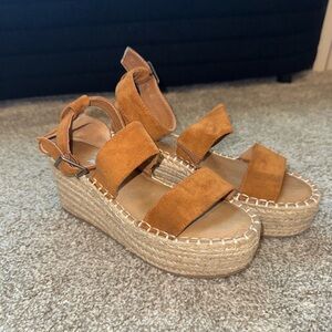 coconuts by matisse suede platform sandals wedges
